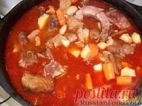 Рецепт: Гуляш на RussianFood.com