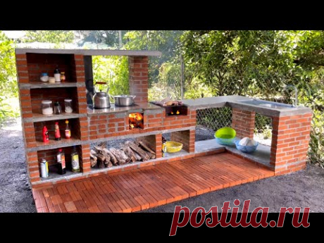 how to build a large multi-functional wood stove # 209