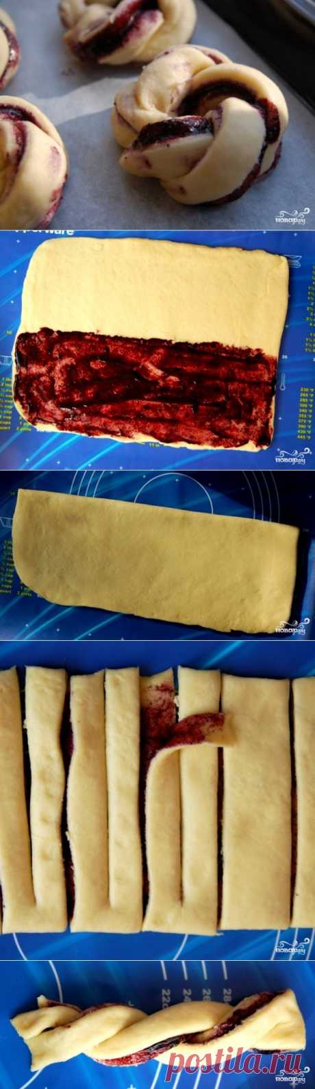 Пирожки с черникой - пошаговый кулинарный рецепт на Повар.ру
