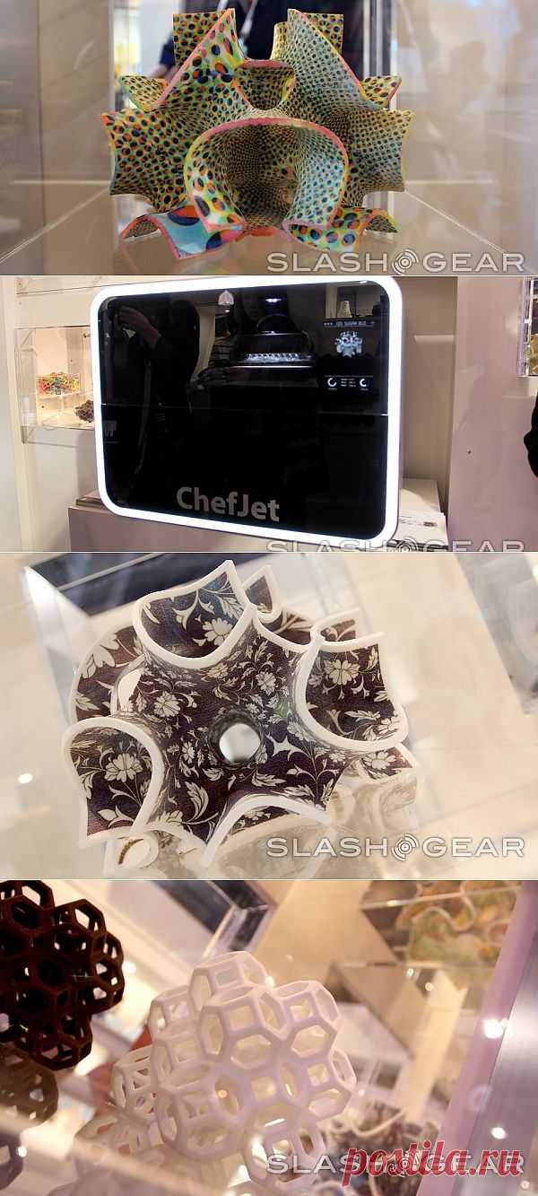 3D-принтер Chef Jet сможет напечатать съедобные модели невероятной красоты из сахара / Новости hardware / 3DNews - Daily Digital Digest