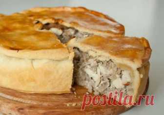 Пирог с курицей (в мультиварке)
