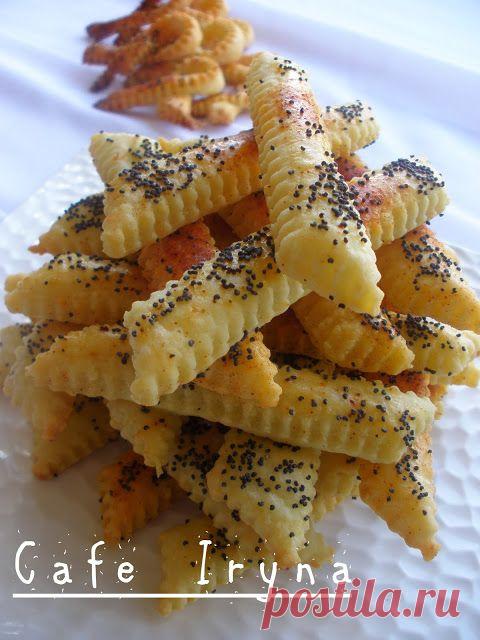 Соленое печенье с паприкой