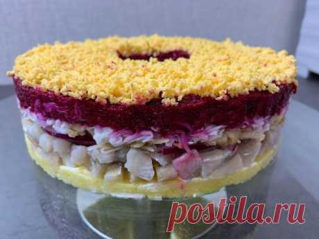 "Рыбка под одеялом" - оригинальная подача и вкус салата, собранного по советам подписчиков | ЗАВАРИЛА КАШУ | Пульс Mail.ru