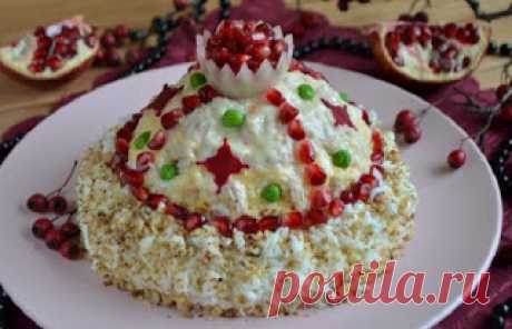 Самые вкусные рецепты: Салат &quot;Шапка Мономаха&quot;