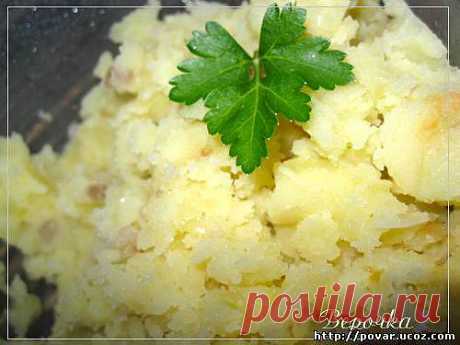 Картошка с зажаркой, по деревенски - Готовим сами