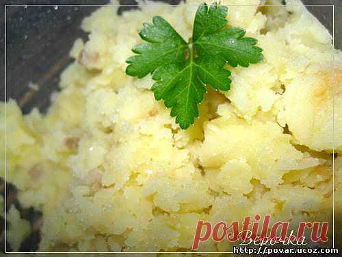 Картошка с зажаркой, по деревенски - Готовим сами