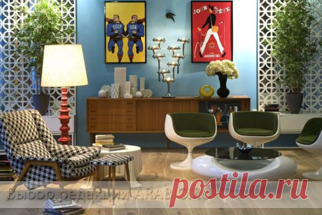 Интерьер в стиле поп-арт