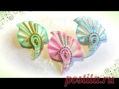 Бутоньерка для гостей на свадьбу брошь из фоамирана / Boutonniere for wedding