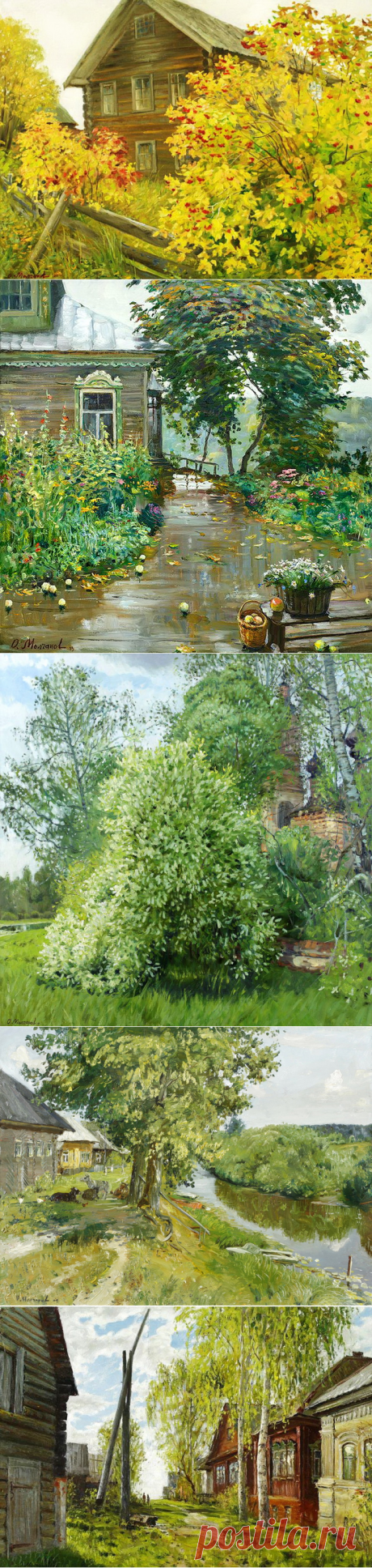 ХУДОЖНИК ОЛЕГ МОЛЧАНОВ... Свежеиспечённый, тёплый хлеб с хрустящей, румяной корочкой гораздо вкуснее, когда его ломаешь руками, а не режешь ножом?!
 А молоко должно быть только обжигающе холодным!... Сладким! И чтобы по подбородку текло...
А утро должно быть ясным, тёплым, солнечным и безбожно щебечущим на все голоса!
А ещё говорят, какое оно - СЧАСТЬЕ?! А вот такое!