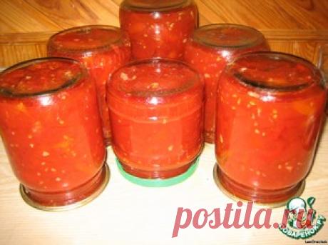 Лечо &quot;Белорусское&quot; без уксуса - кулинарный рецепт