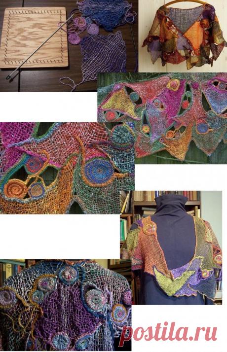 Ручное ткачество: бесконечное множество идей для применения - Ярмарка Мастеров - ручная работа, handmade
