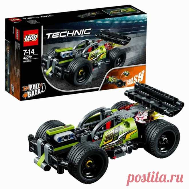 Конструктор LEGO Technic Зеленый гоночный автомобиль | Люксор