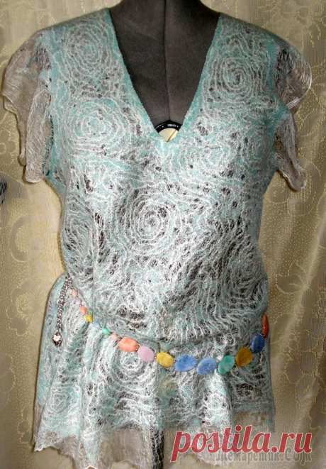 Одежда из натуральных материалов(валяная)