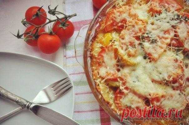 Необычный пирог - без теста, только овощи - А какой аромат - закачаешься!