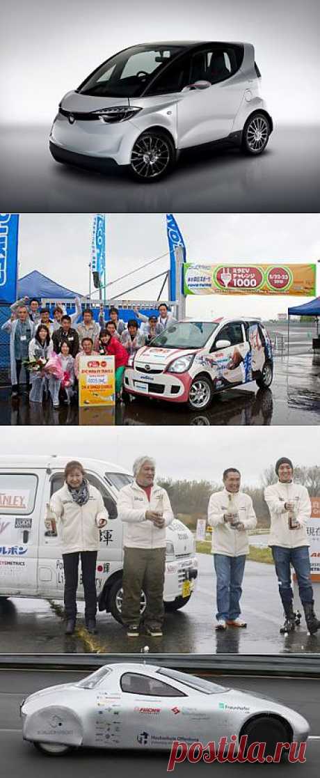 Рекорды дальности пробега электромобилей