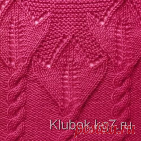 Тюльпаны спицами | Клубок