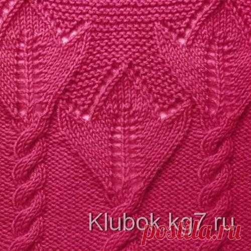 Тюльпаны спицами | Клубок