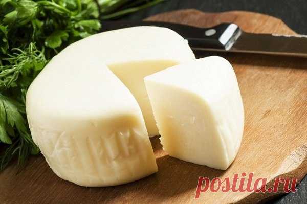 Очень вкусный сыр — сулугуни, готовится легко и быстро!