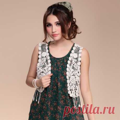 Вязаные крючком жилетки 2014. Модные летние жилетки | 3vision - Fashion blog