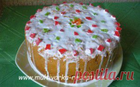 Миндальный кулич в мультиварке |