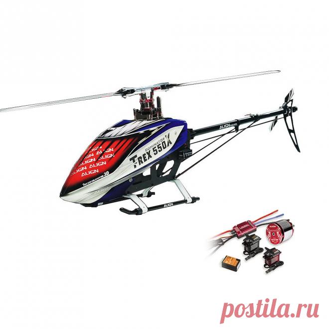 Align doninator t-rex 550x 6ch 3d flying rc helicopter super combo with motor servo esc gyro' Sale - Banggood.com