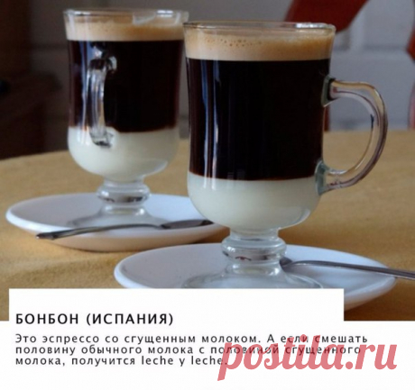 Так выглядит чашка кофе в разных странах мира