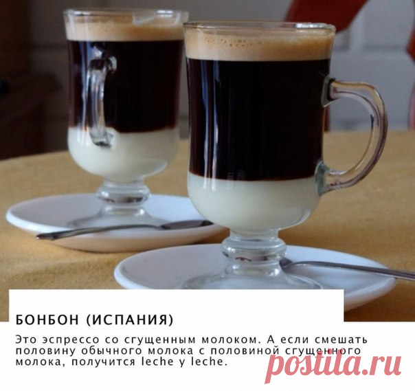 Так выглядит чашка кофе в разных странах мира