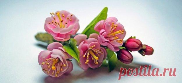 цветок сакуры из полимерной глины мастер класс: 14 тыс изображений найдено в Яндекс.Картинках