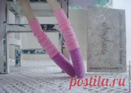 Купить Милада - бирюзовый, лиловый, розовый, кукла ручной работы, подарок на любой случай