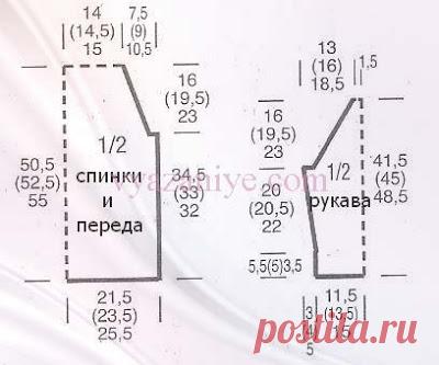 ВСЕ СВЯЗАНО. ROSOMAHA.: Пуловер с вырезом 