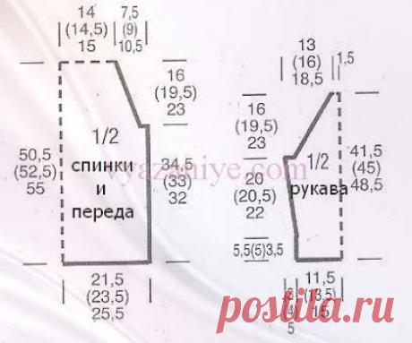 ВСЕ СВЯЗАНО. ROSOMAHA.: Пуловер с вырезом "Бабочка", Камтекс хлопок стрейч. История о пряже Мечты.