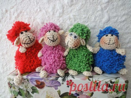 Весёлая ОВЕЧКА Merry sheep Crochet - YouTube