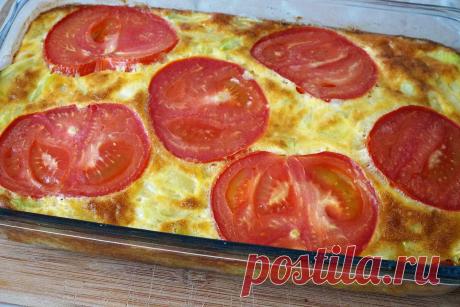 Фриттата из кабачков, нереально вкусная!