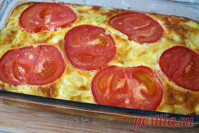 Фриттата из кабачков, нереально вкусная!