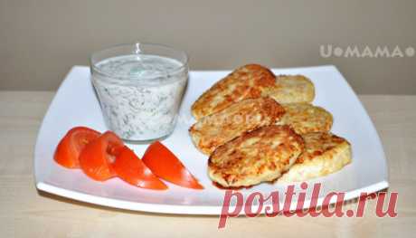 Рецепт вкусных и нежных рыбных котлет с творогом.