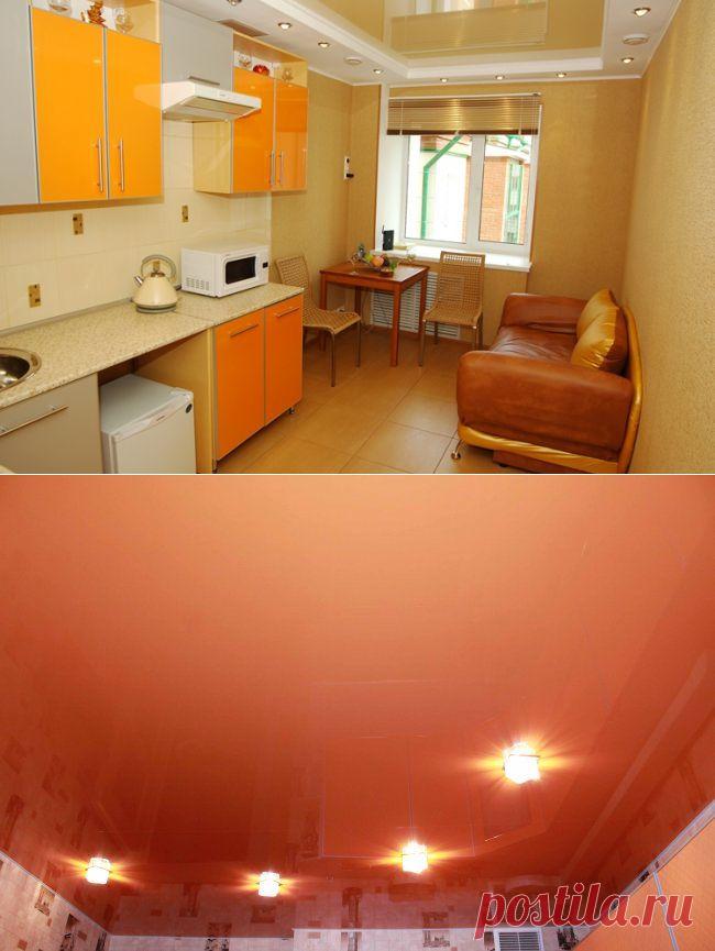 (+1) тема - Выбираем натяжной потолок на кухню | Школа Ремонта