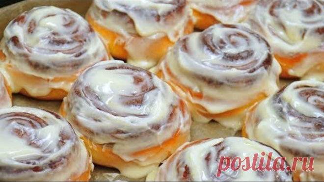 ЧУДО Булочки СИННАБОН | Soft Cinnamon Rolls | Кулинарим с Таней