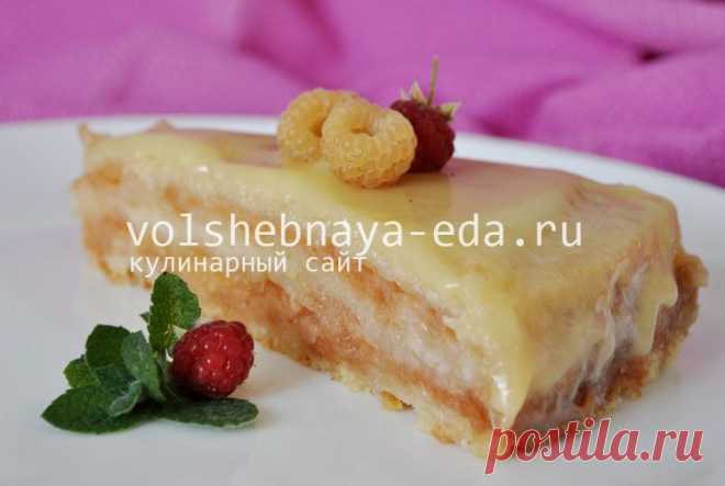 Насыпной яблочный пирог. Рецепт "сухого", или насыпного пирога из яблок с фото | Волшебная Eда.ру