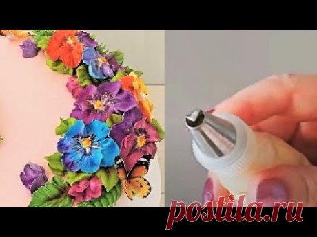 😍торты НЕВЕРОЯТНОЙ👍 КРАСОТЫ 🌺🌺🌺