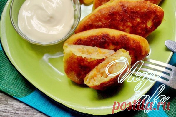 Картофельные пирожки с капустой