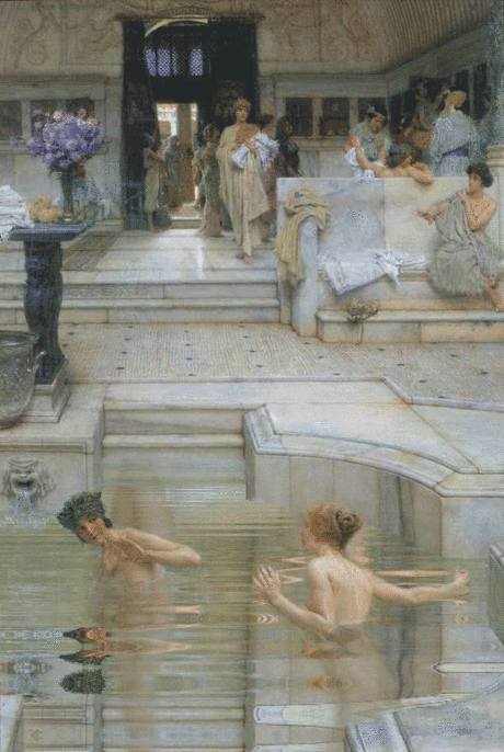 montreve: seapuke: A Favourite Custom, 1909  Oil...