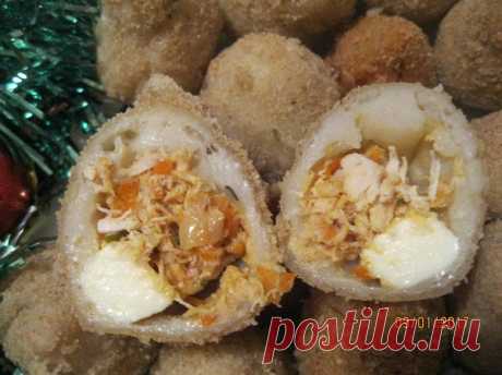 Бразильские мини-пирожки "Кошинья"