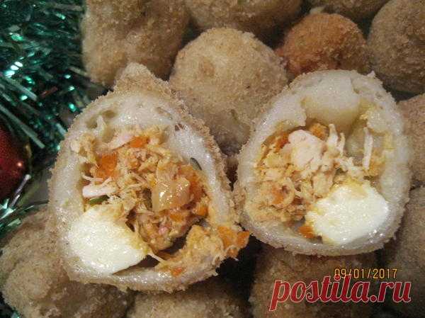 Бразильские мини-пирожки 