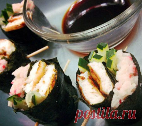 Роллы по рецепту доктора Дюкана