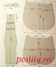 How to sew a bag of leather. Pattern 2 /  Как сшить сумку из кожи. Выкройка 2