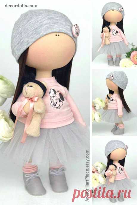 Tilda Interior Doll Handmade Rag Doll Textile Decor Doll | Etsy