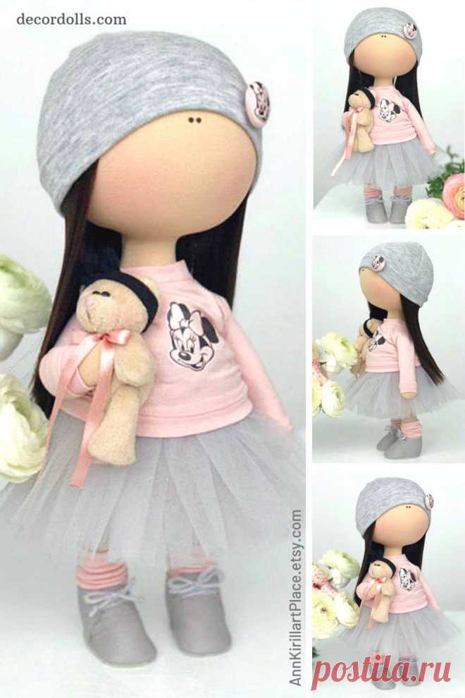 Tilda Interior Doll Handmade Rag Doll Textile Decor Doll | Etsy