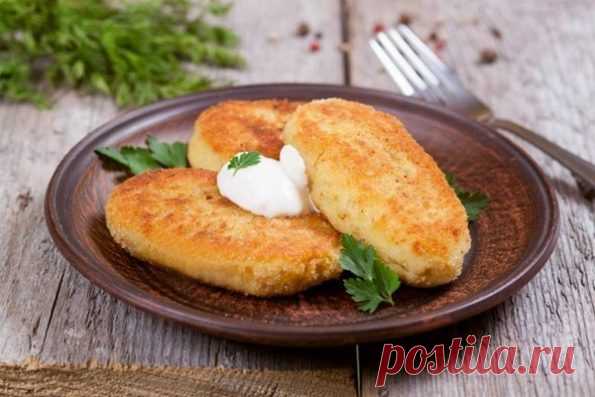 Зразы картофельные с мясным фаршем — рецепт