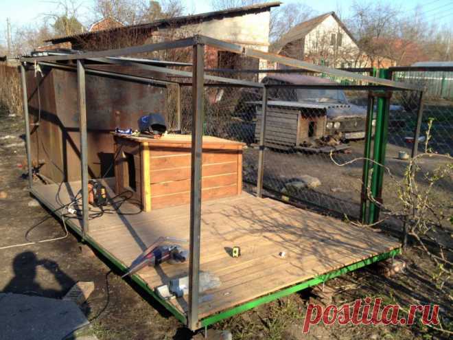 Как я сделал вольер для собаки своими руками | Делаем сами