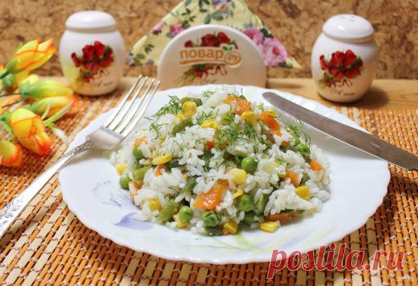 Рис с кукурузой и фасолью - пошаговый рецепт с фото на Повар.ру